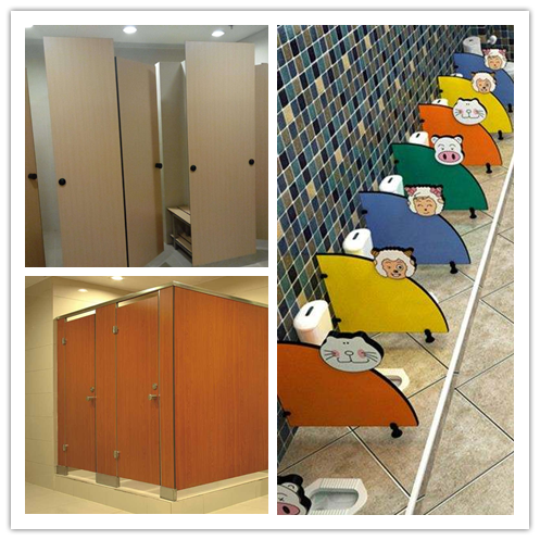 Séparation de toilette de HPL